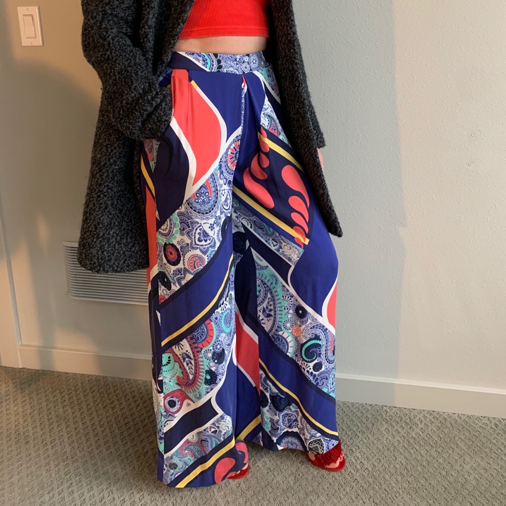 Stretchy Silk Slacks